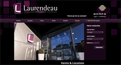Desktop Screenshot of laurendeauimmobilier.fr